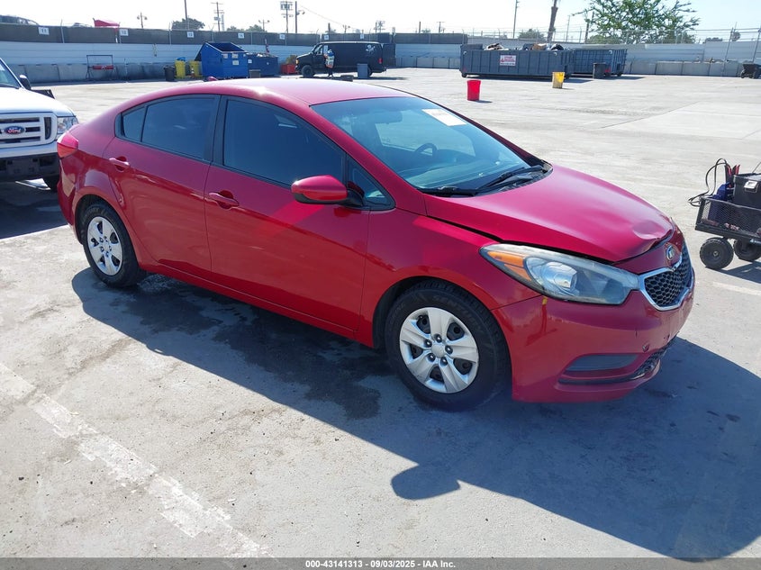 2016 KIA FORTE LX - KNAFK4A6XG5613283