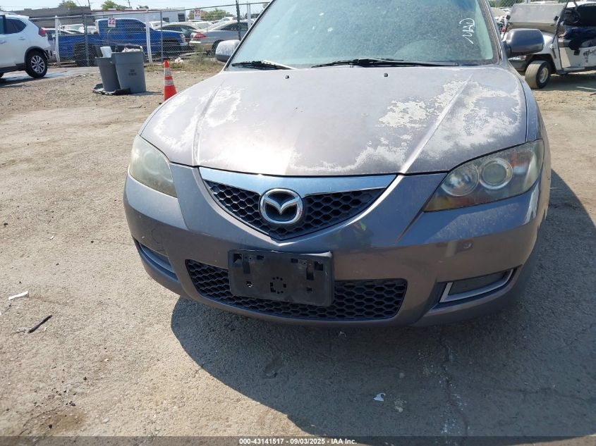 2008 Mazda Mazda3 I VIN: JM1BK32G581878348 Lot: 43141517
