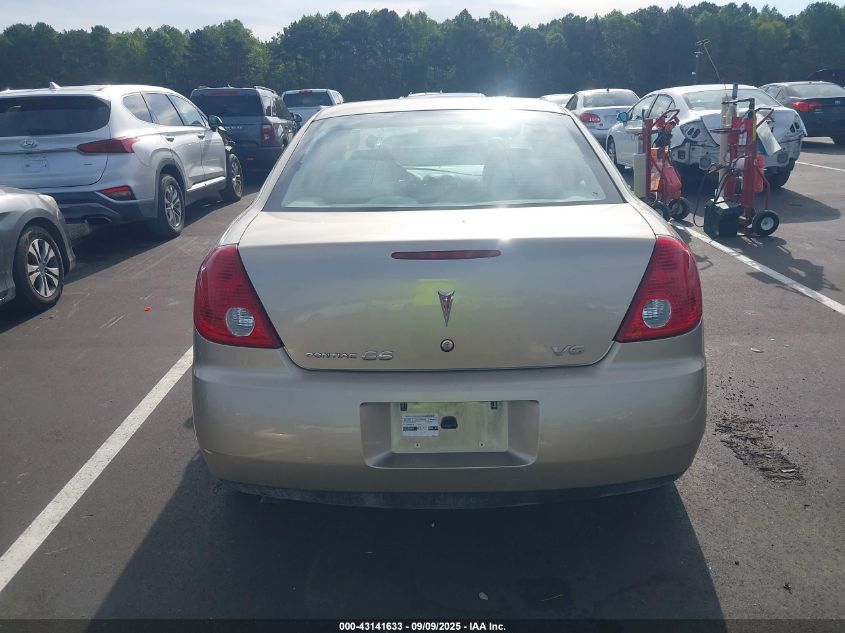 2006 Pontiac G6 VIN: 1G2ZG558564252623 Lot: 43141633