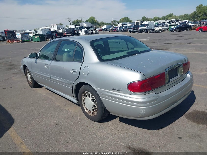 2002 Buick Lesabre Custom silver sedan gasoline 1G4HP54K624224551 photo #4