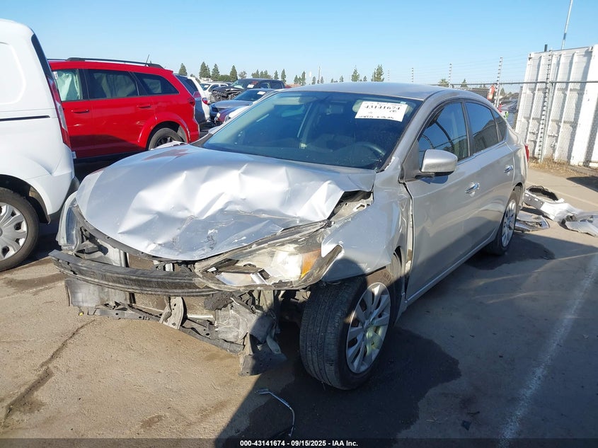 2016 NISSAN SENTRA S - 3N1AB7AP4GY321061