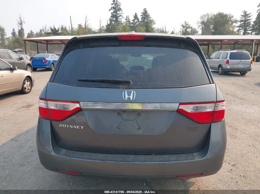 2012 Honda Odyssey Ex-L VIN: 5FNRL5H68CB078276 Lot: 43141706