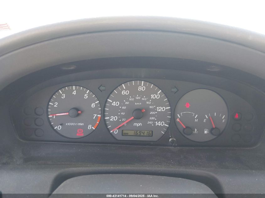 2002 Mazda 626 Es V6/Lx V6 VIN: 1YVGF22D725262400 Lot: 43141714