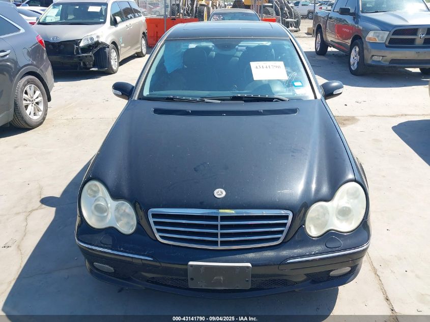 2006 Mercedes-Benz C 230 Sport VIN: WDBRF52H76A896675 Lot: 43141790