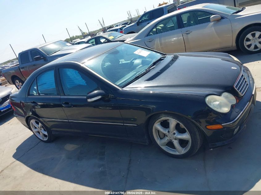 2006 Mercedes-Benz C 230 Sport VIN: WDBRF52H76A896675 Lot: 43141790