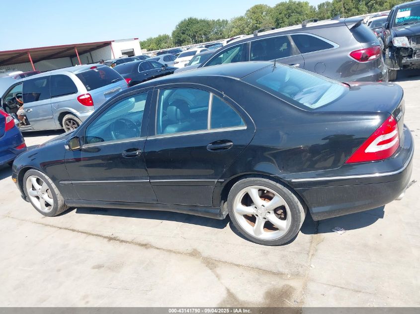 2006 Mercedes-Benz C 230 Sport VIN: WDBRF52H76A896675 Lot: 43141790