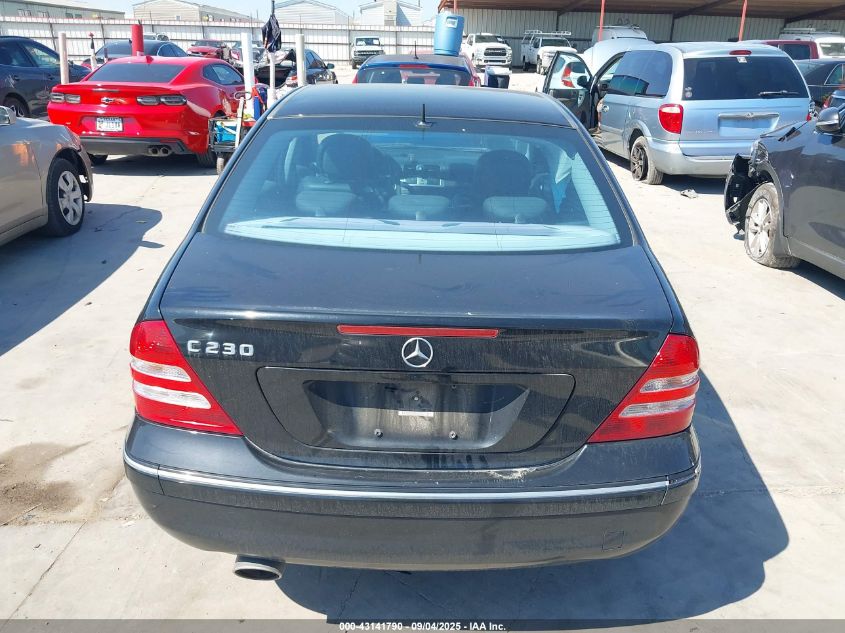 2006 Mercedes-Benz C 230 Sport VIN: WDBRF52H76A896675 Lot: 43141790