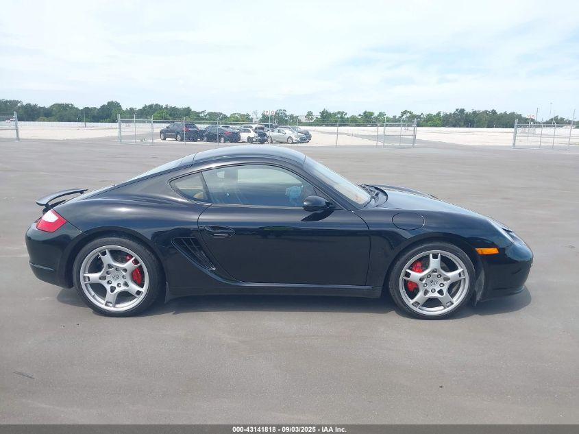2007 Porsche Cayman S VIN: WP0AB29847U781093 Lot: 43141818