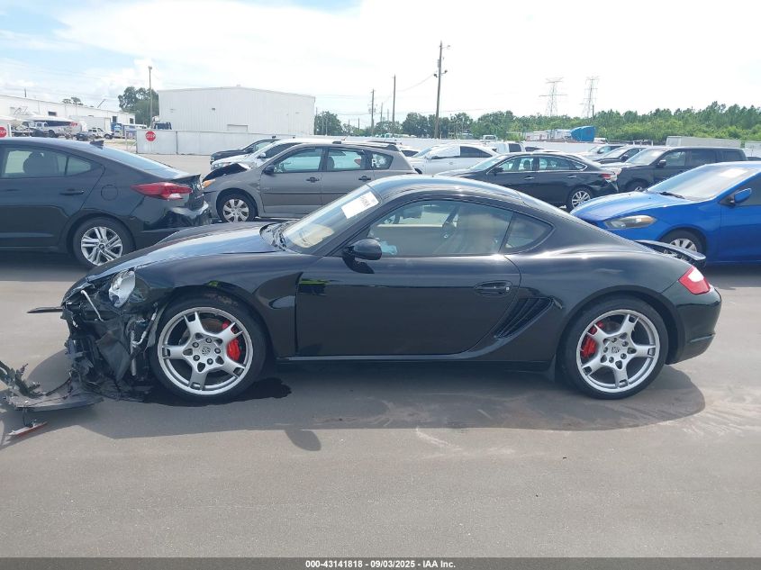 2007 Porsche Cayman S VIN: WP0AB29847U781093 Lot: 43141818