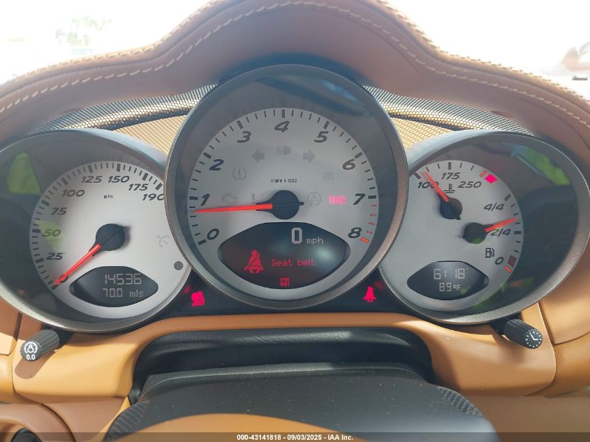 2007 Porsche Cayman S VIN: WP0AB29847U781093 Lot: 43141818