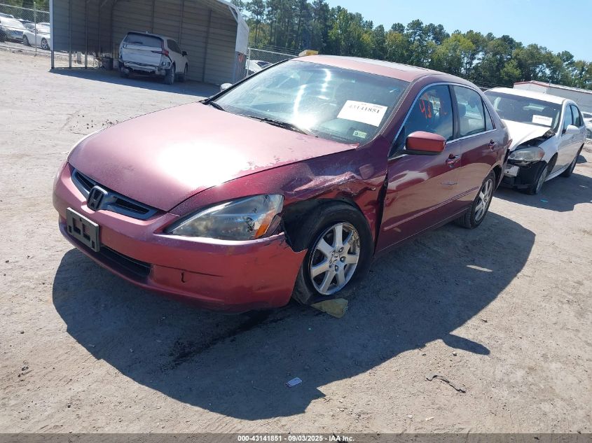 2005 Honda Accord 3.0 Ex brown sedan gasoline 1HGCM66525A048805 photo #3