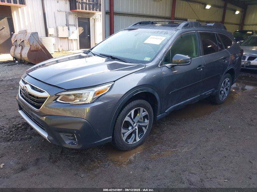 2022 Subaru Outback Limited blue other gasoline 4S4BTANCXN3142317 photo #3