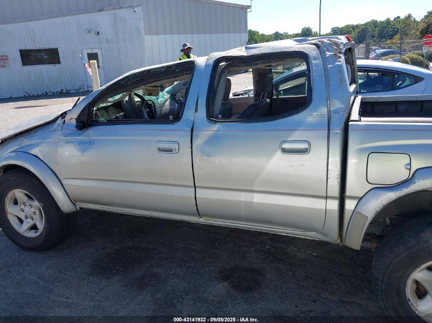 2004 Toyota Tacoma Prerunner V6 VIN: 5TEGN92N34Z458005 Lot: 43141932