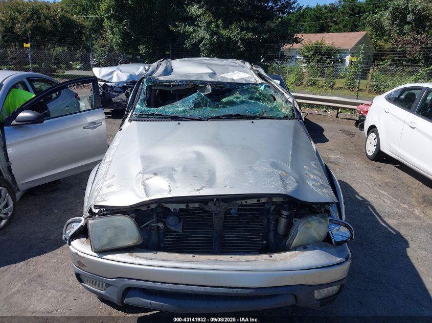 2004 Toyota Tacoma Prerunner V6 VIN: 5TEGN92N34Z458005 Lot: 43141932