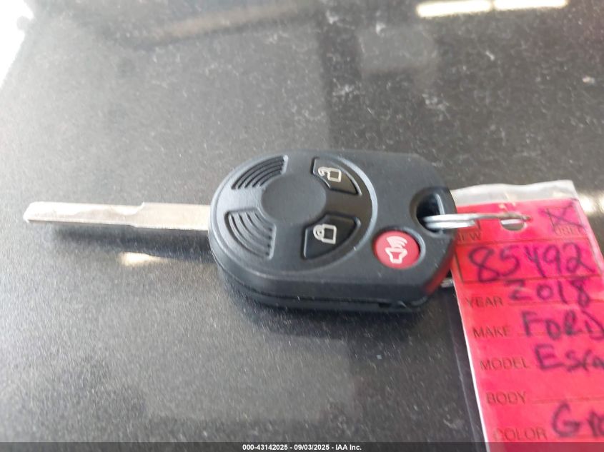 2018 Ford Escape Se VIN: 1FMCU9GD6JUC36351 Lot: 43142025