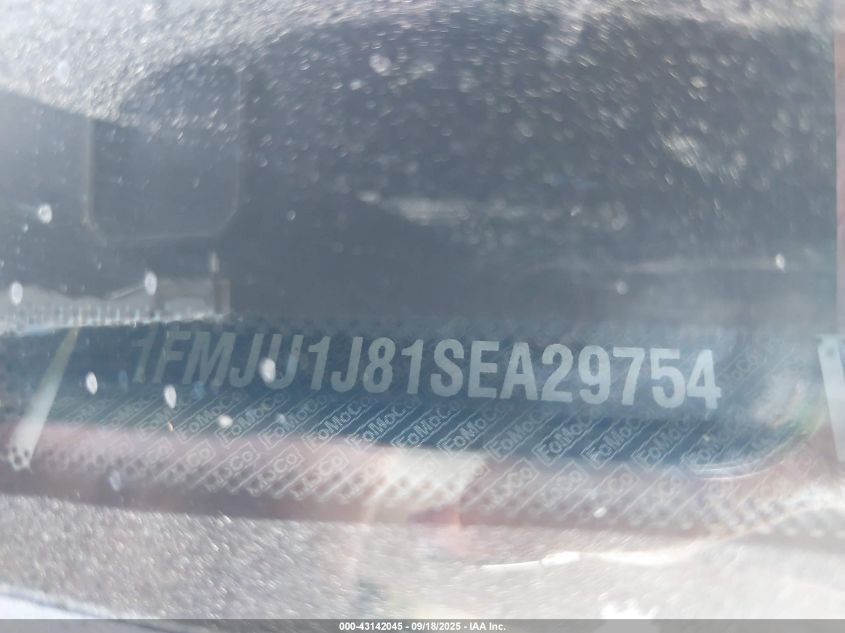 2025 Ford Expedition Active VIN: 1FMJU1J81SEA29754 Lot: 43142045