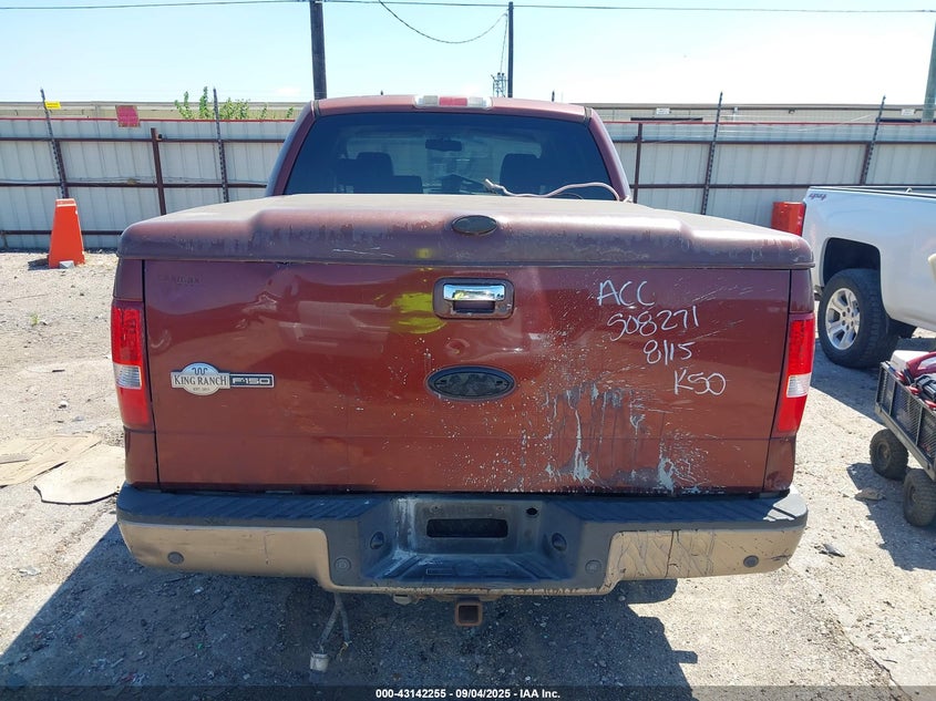 2006 Ford F-150 Fx4/Lariat/Xlt VIN: 1FTPW14596KB40828 Lot: 43142255