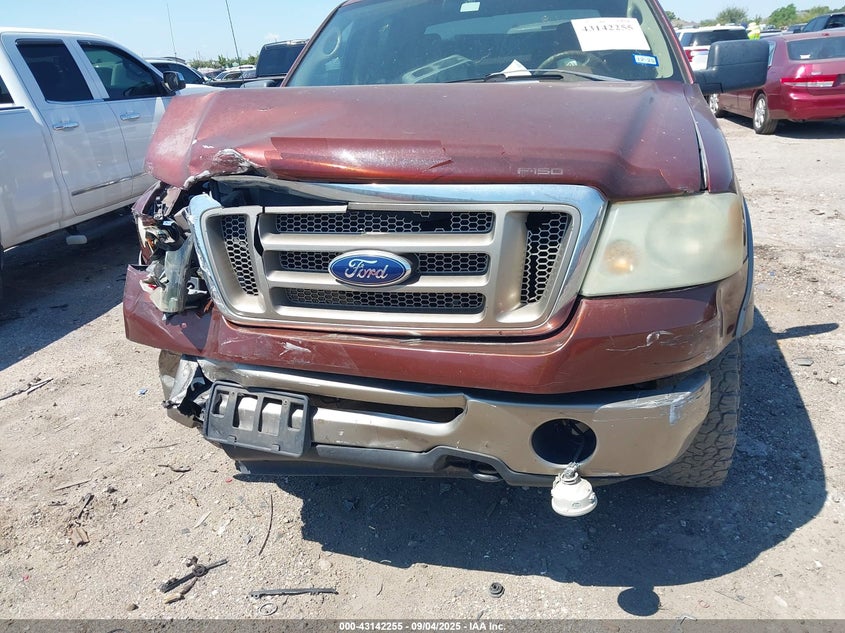 2006 Ford F-150 Fx4/Lariat/Xlt VIN: 1FTPW14596KB40828 Lot: 43142255