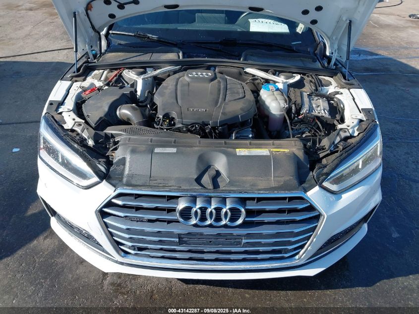 2019 Audi A5 45 Premium VIN: WAUENCF58KA015237 Lot: 43142287