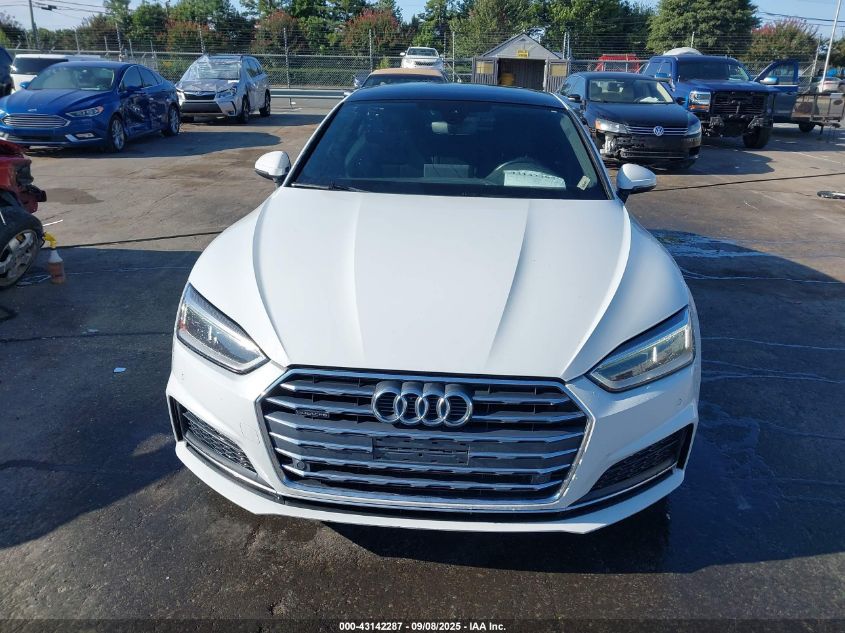2019 Audi A5 45 Premium VIN: WAUENCF58KA015237 Lot: 43142287