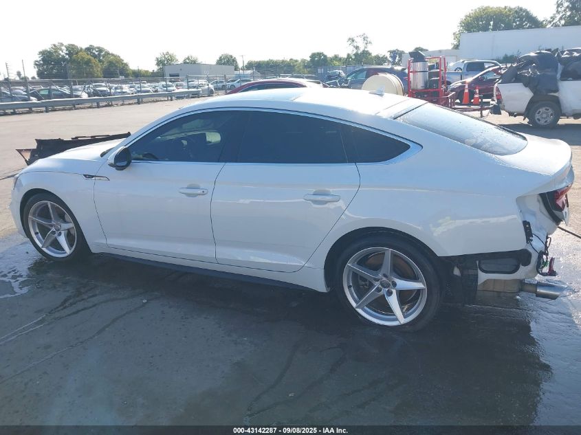 2019 Audi A5 45 Premium VIN: WAUENCF58KA015237 Lot: 43142287