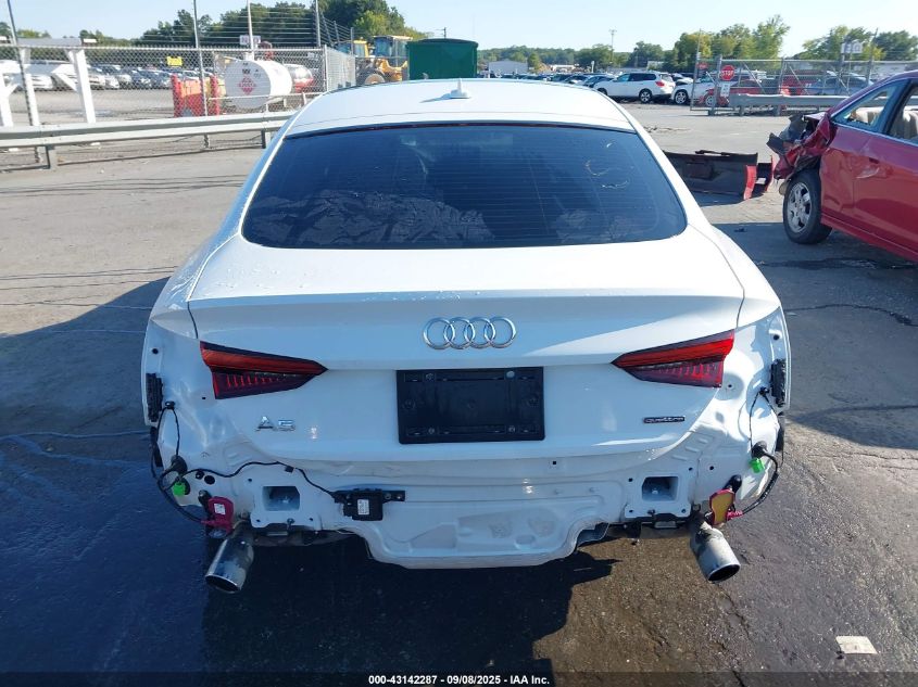 2019 Audi A5 45 Premium VIN: WAUENCF58KA015237 Lot: 43142287