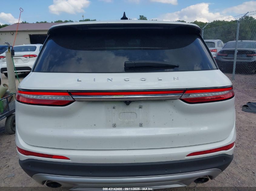 2020 Lincoln Corsair Standard VIN: 5LMCJ1D90LUL30252 Lot: 43142408