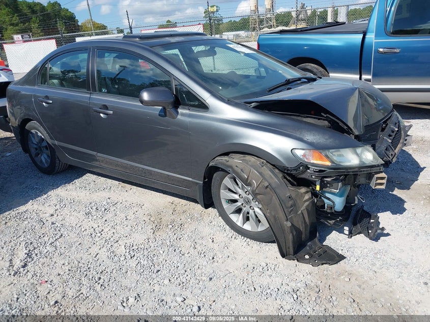2HGFA1F9XAH511104 2010 Honda Civic Ex-L auction photo 1