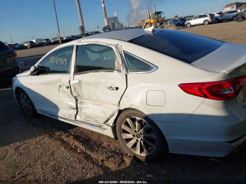 2016 Hyundai Sonata Sport VIN: 5NPE34AF2GH307335 Lot: 43142489