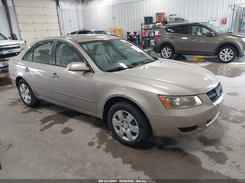 5NPET46C87H205066 2007 Hyundai Sonata Gls auction photo 1