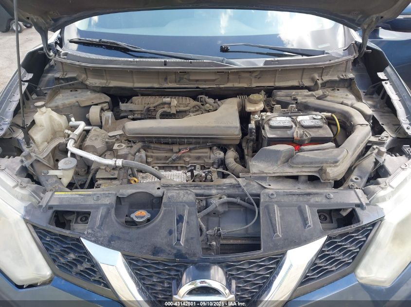 2015 Nissan Rogue S VIN: KNMAT2MT9FP543312 Lot: 43142501