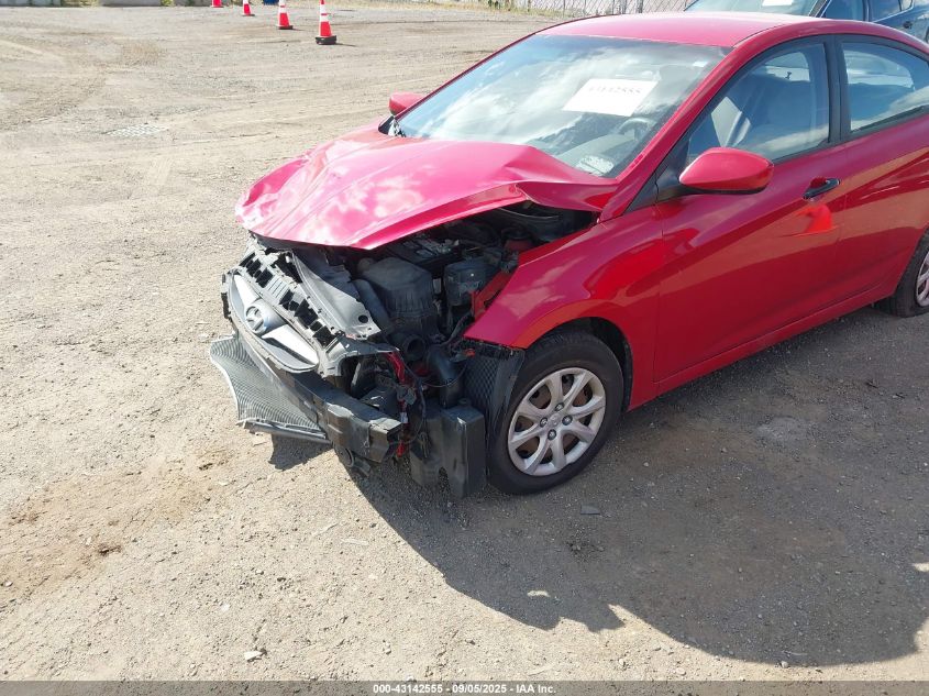 2012 Hyundai Accent Gls VIN: KMHCT4AEXCU057093 Lot: 43142555