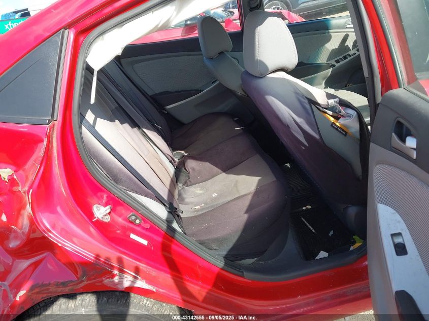 2012 Hyundai Accent Gls VIN: KMHCT4AEXCU057093 Lot: 43142555