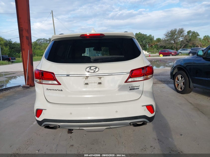 2017 HYUNDAI SANTA FE LIMITED ULTIMATE - KM8SRDHF0HU170549