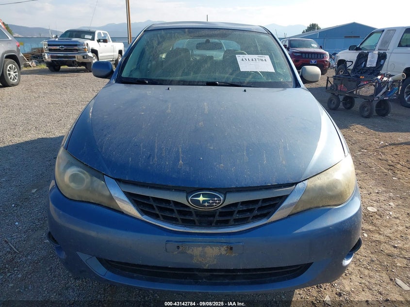 2009 Subaru Impreza 2.5I VIN: JF1GH61639H816010 Lot: 43142784