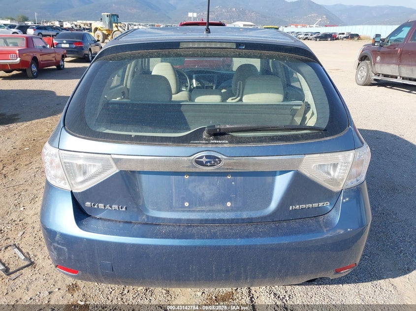 2009 Subaru Impreza 2.5I VIN: JF1GH61639H816010 Lot: 43142784