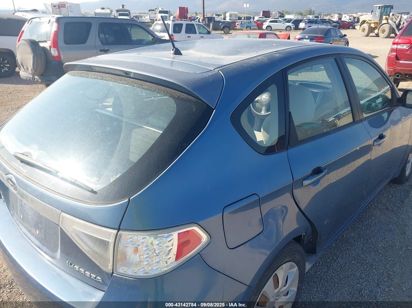 2009 Subaru Impreza 2.5I VIN: JF1GH61639H816010 Lot: 43142784