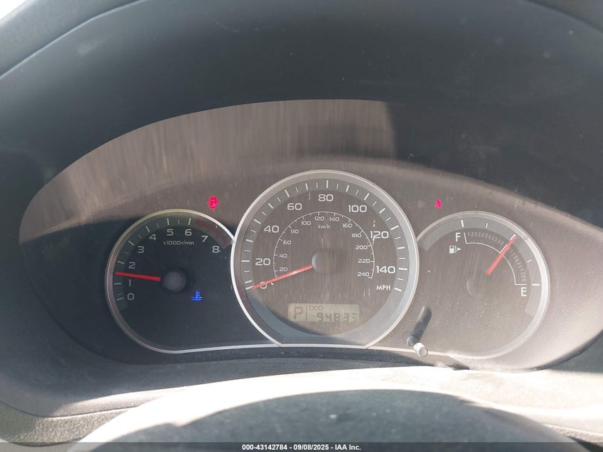 2009 Subaru Impreza 2.5I VIN: JF1GH61639H816010 Lot: 43142784