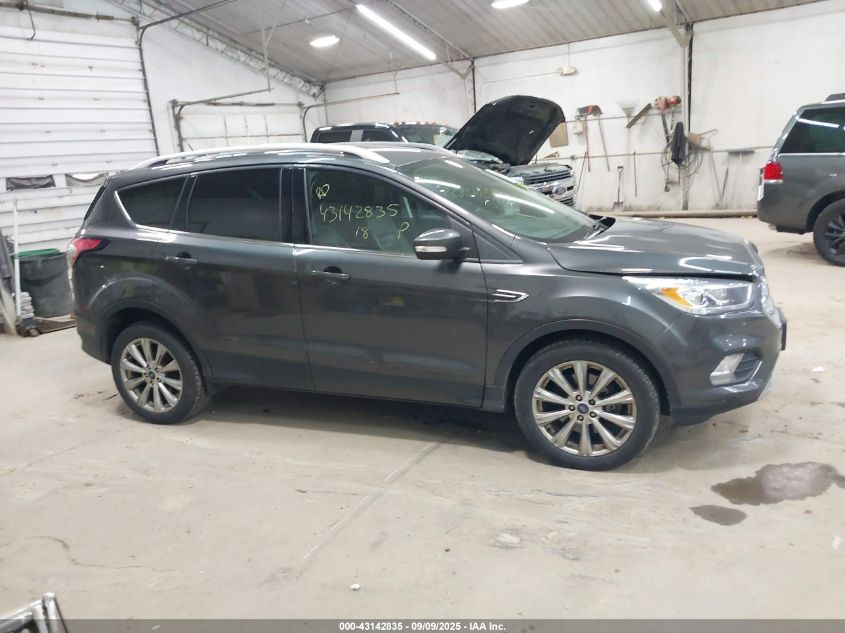 2018 Ford Escape Titanium VIN: 1FMCU9J98JUD01981 Lot: 43142835