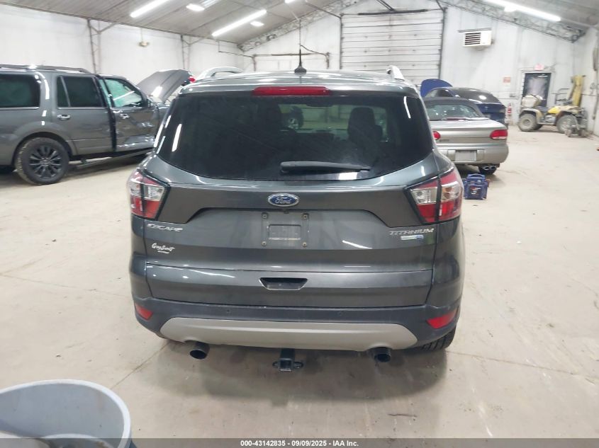 2018 Ford Escape Titanium VIN: 1FMCU9J98JUD01981 Lot: 43142835