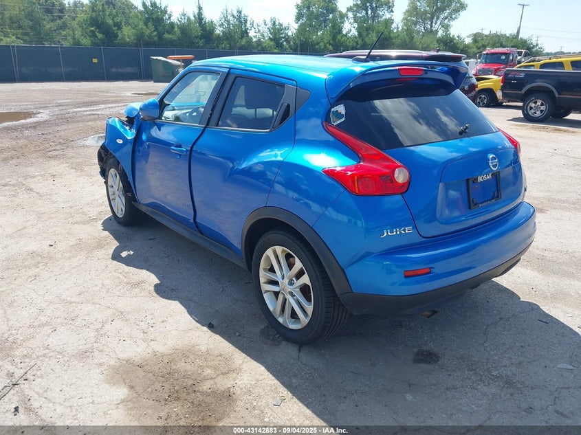 Vin: jn8af5mv9bt024888, lot: 43637223, nissan juke sl 20113
