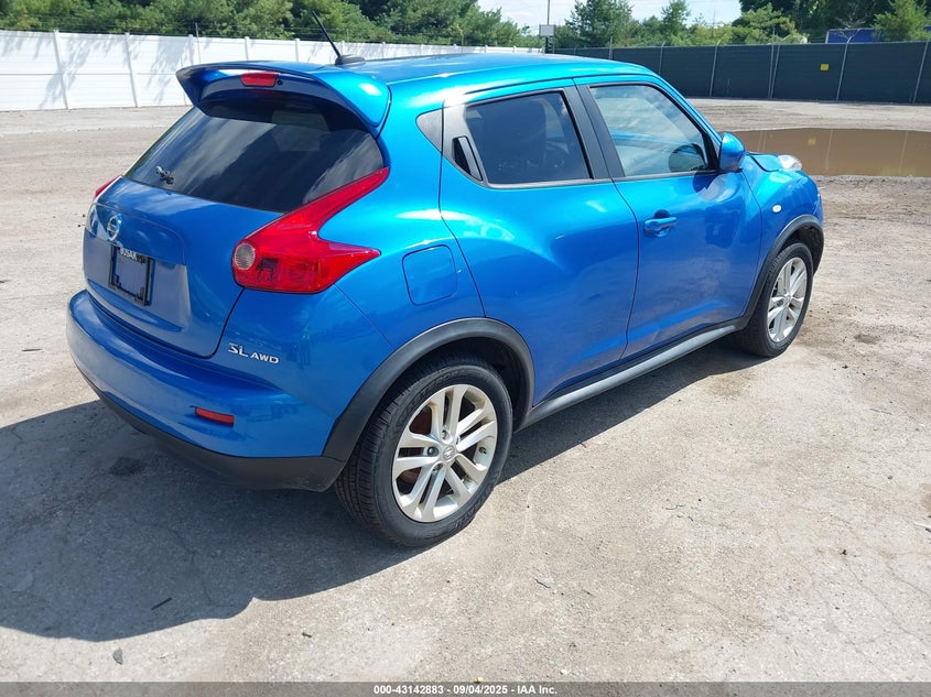 Vin: jn8af5mv9bt024888, lot: 43637223, nissan juke sl 20114