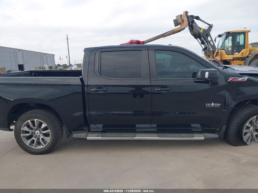 2021 Chevrolet Silverado 1500 4Wd Short Bed Rst VIN: 1GCUYEET1MZ278580 Lot: 43142920