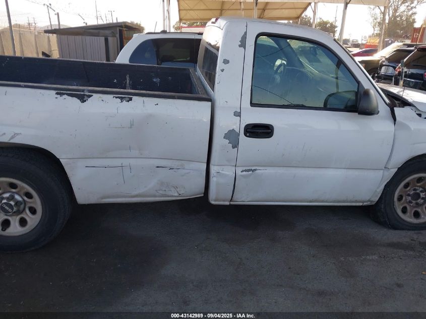 2006 GMC Sierra 1500 Work Truck VIN: 3GTEC14X96G201345 Lot: 43142989