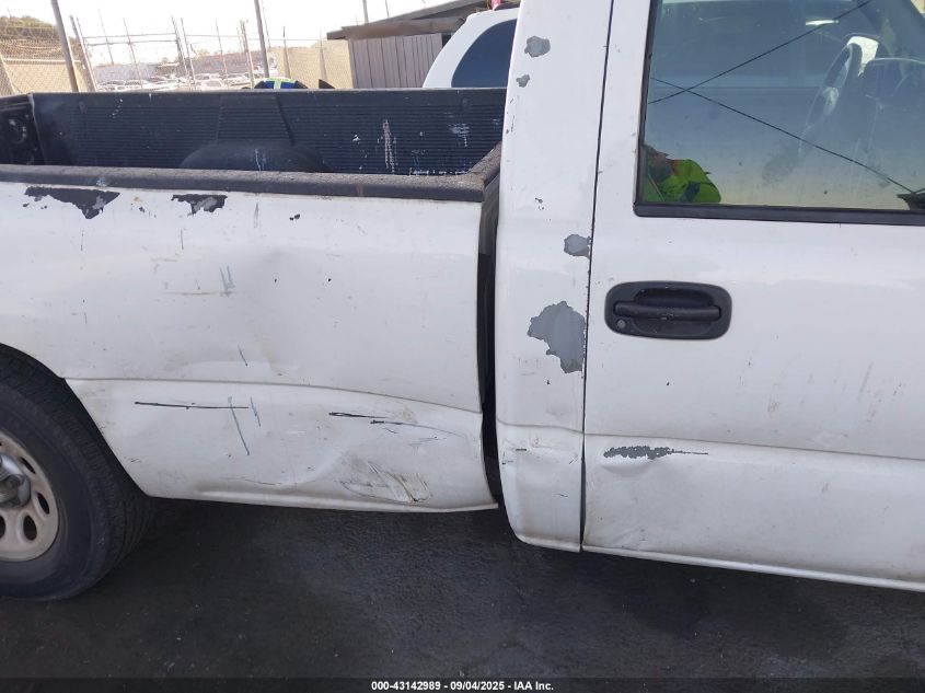 2006 GMC Sierra 1500 Work Truck VIN: 3GTEC14X96G201345 Lot: 43142989