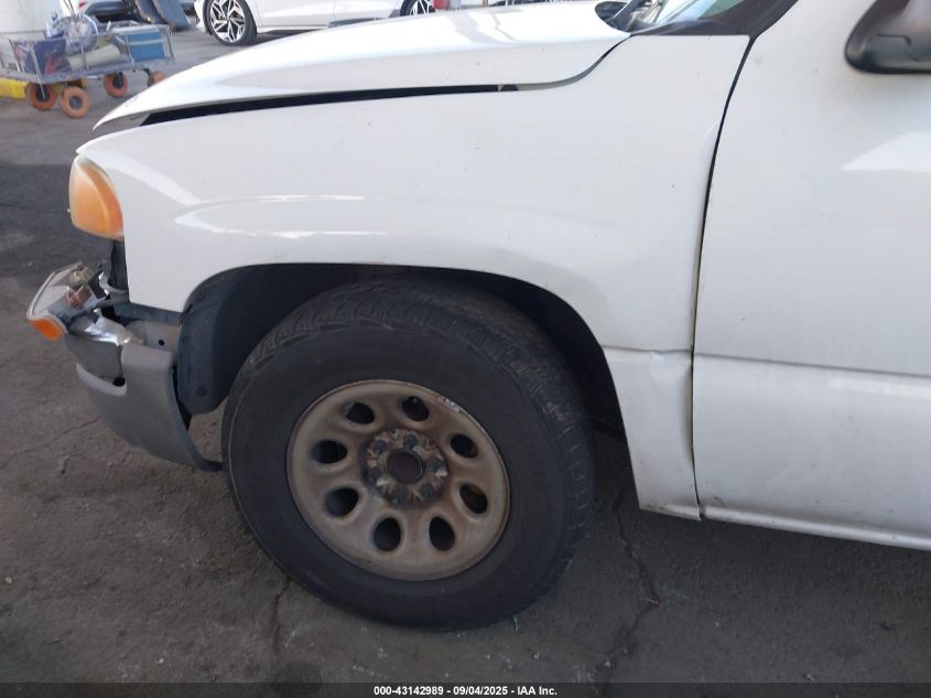 2006 GMC Sierra 1500 Work Truck VIN: 3GTEC14X96G201345 Lot: 43142989