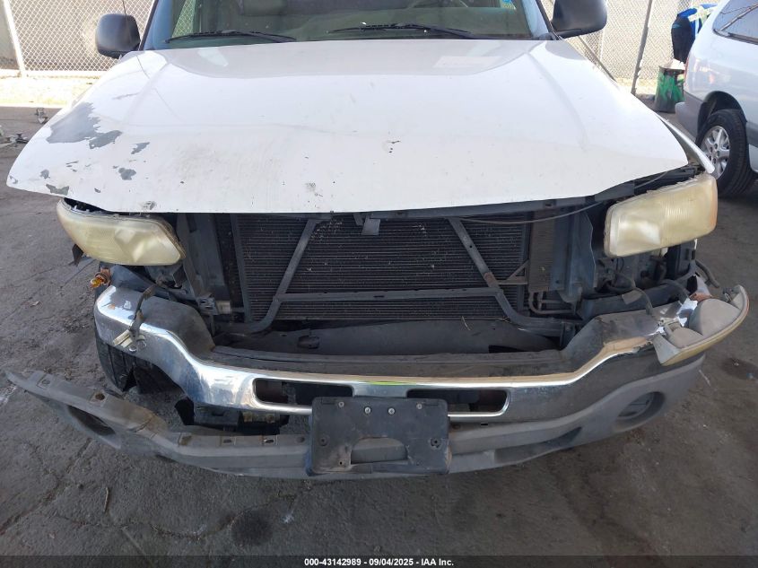 2006 GMC Sierra 1500 Work Truck VIN: 3GTEC14X96G201345 Lot: 43142989