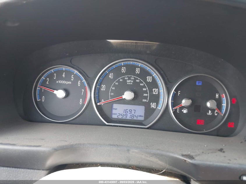 2009 Hyundai Santa Fe Gls VIN: 5NMSG13D49H270189 Lot: 43143007