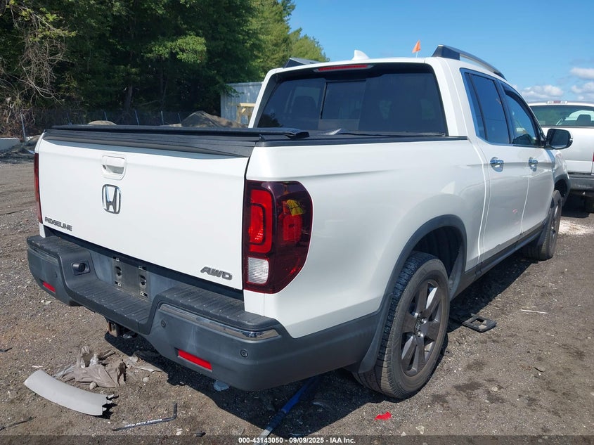 2020 HONDA RIDGELINE RTL-E - 5FPYK3F72LB004650