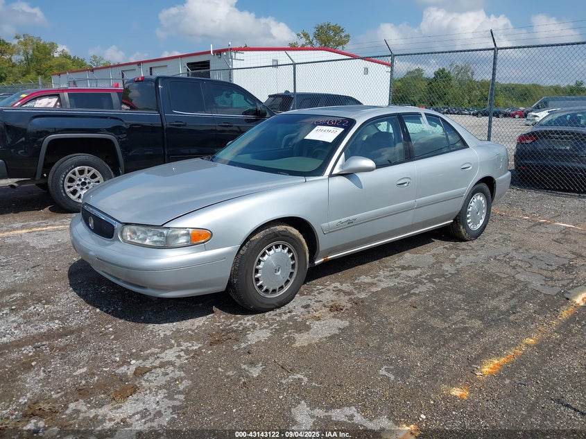 2000 Buick Century Limited silver sedan gasoline 2G4WY55J1Y1242678 photo #3
